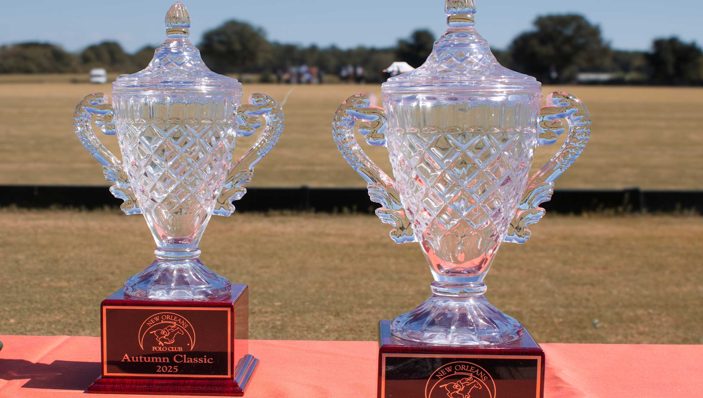 Autumn Polo Classic 2025 trophies
